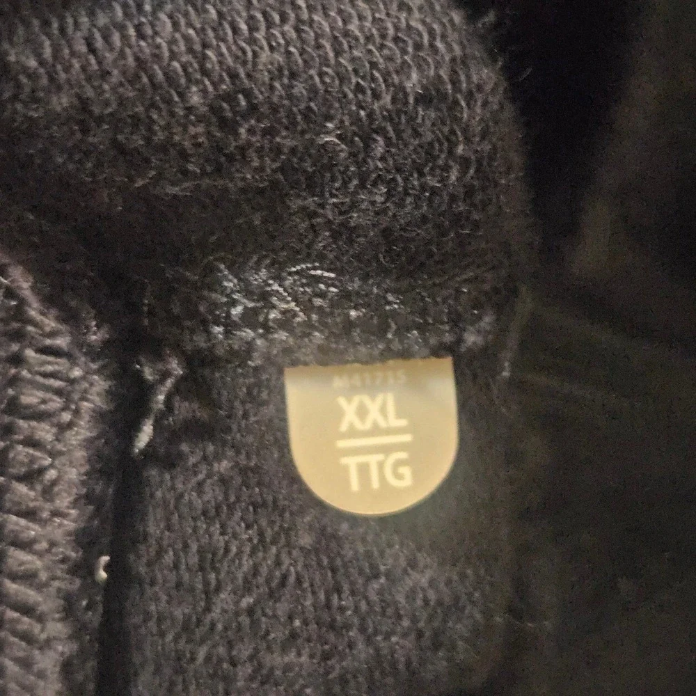 Lululemon Studio Hoodie Mens XXL 2XL Full Zip‎ Black French Terry Athletic Fit - Picture 4 of 8